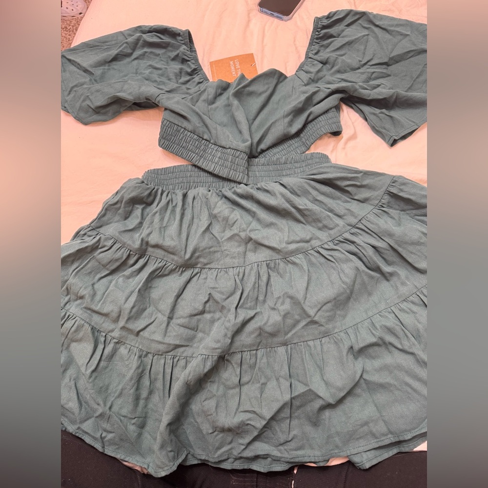 S Green Amazon Dress